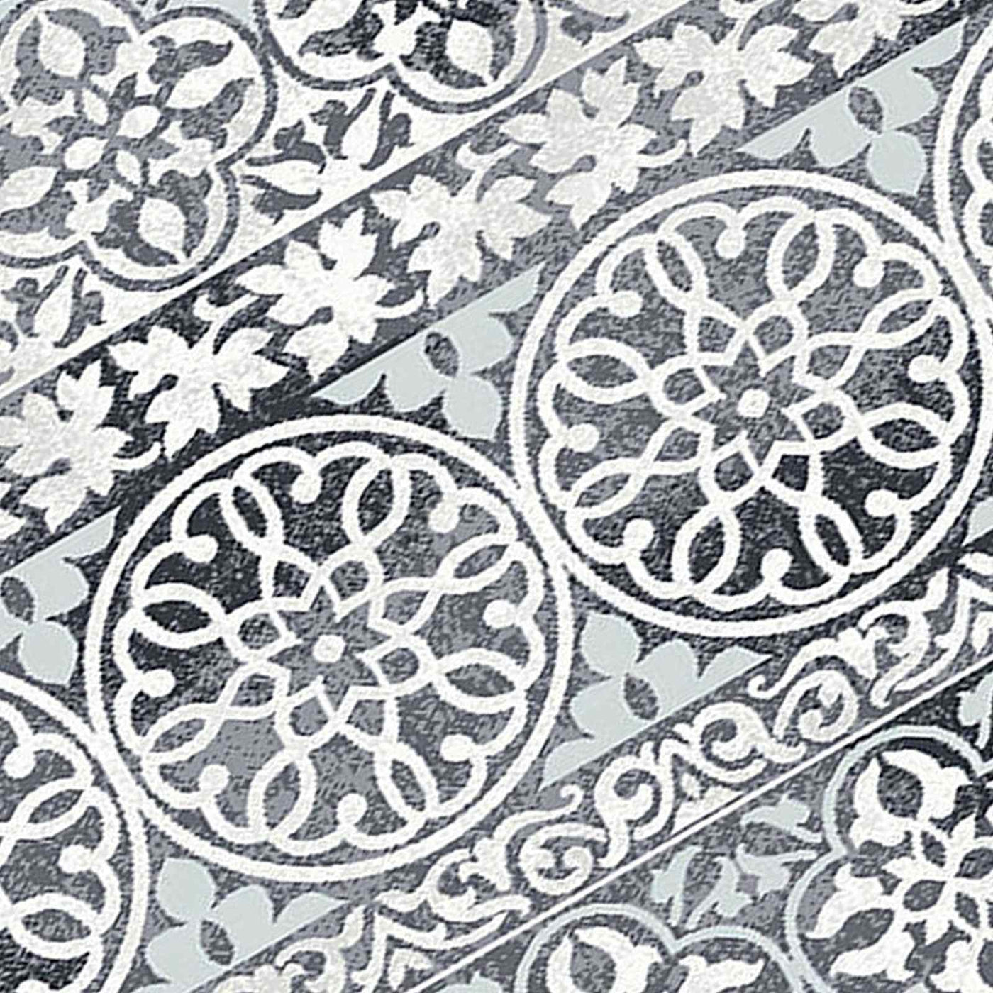 Fredrika Smoke Woven Area Rug — detail view 1