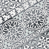 Fredrika Smoke Woven Shag Area Rug — detail view 1