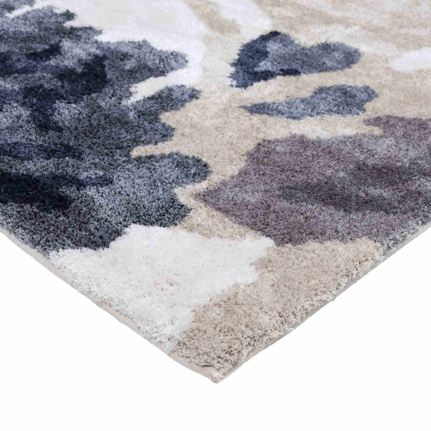 Natural Soft Touch Floral Area Rug — detail view 1