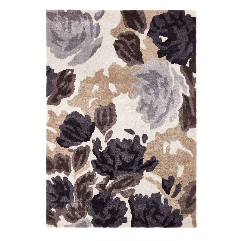 Natural Soft Touch Floral Area Rug