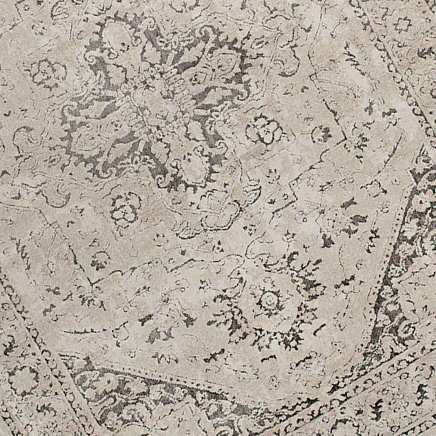 Clearwater Cream Medallion Area Rug — detail view 1