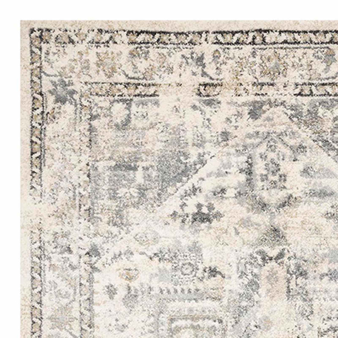 Cliff Grey Stone Area Rug — detail view 1