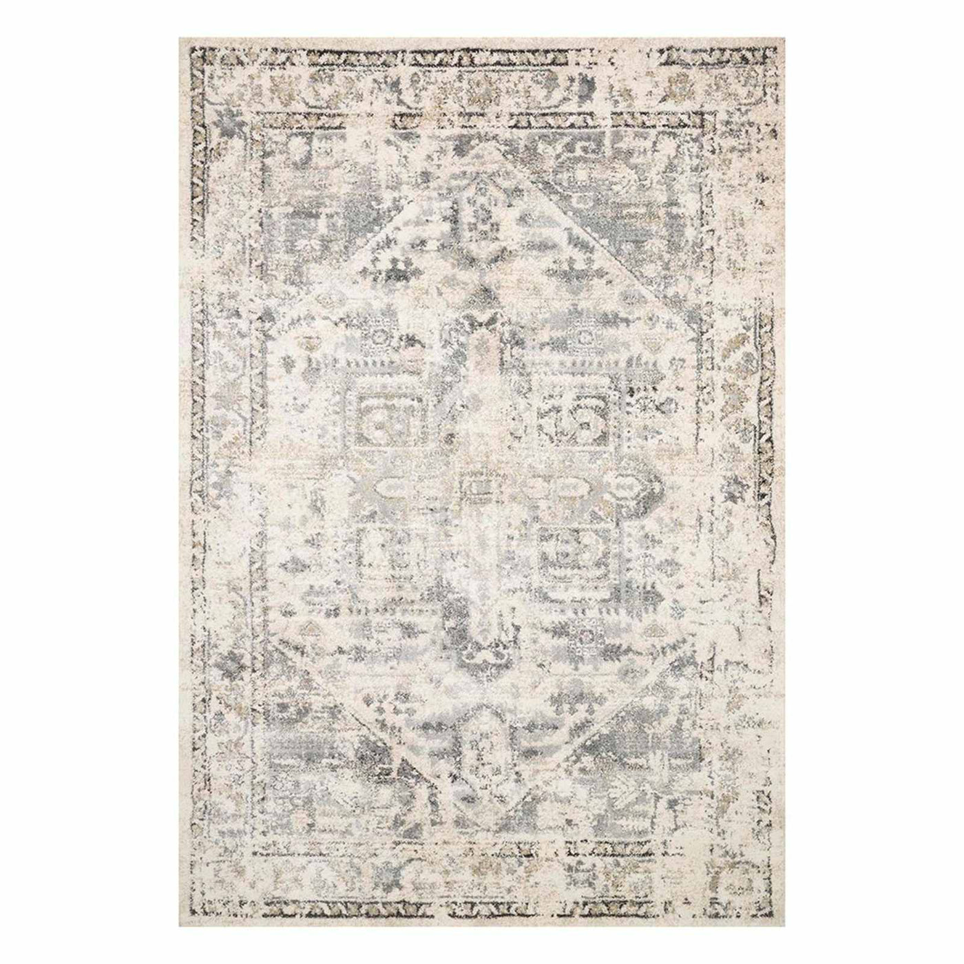 Cliff Grey Stone Area Rug