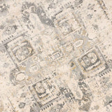 Cliff Grey Vintage Medallion Area Rug — detail view 1