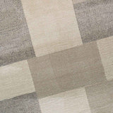 Siroc Neutral Blocks Area Rug — detail view 1