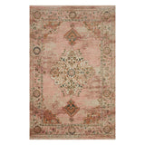 Found Fable Pink Jeweled Medallion Area Rug