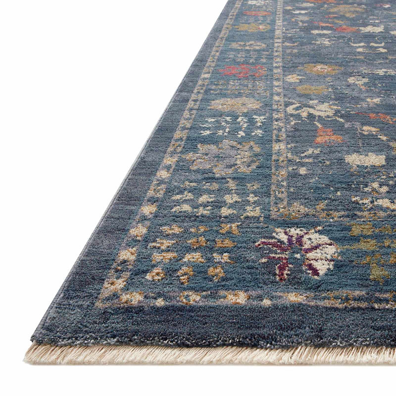 Grace Mitchell Blue Floral Area Rug