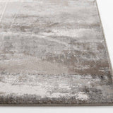 Camden Canbera Neutral Abstract Area Rug — detail view 1