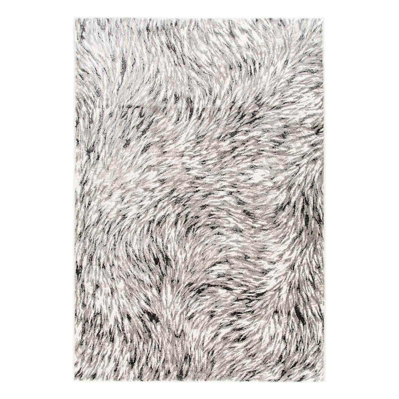 Camden Chandra Grey Abstract Area Rug