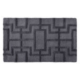 Crosby St. Black Geometric Line Accent Rug