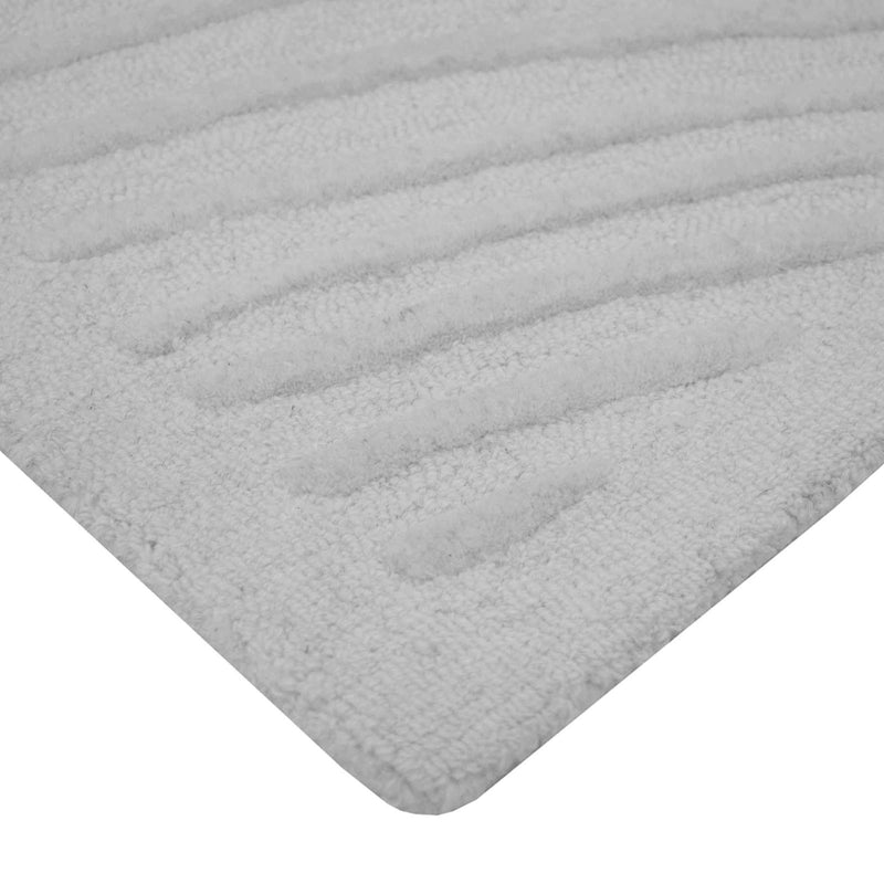 Crosby St. Neutral Palm Accent Rug