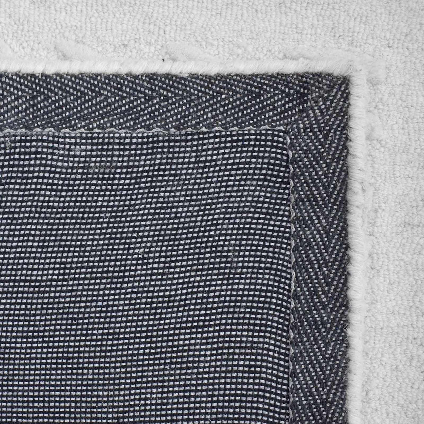 Crosby St. Neutral Palm Area Rug — detail view 2