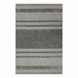 Laila Ali Albion Grey Striped Woven Area Rug