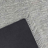 Breton Grey Tufted Area Rug — detail view 2