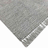 Breton Grey Tufted Area Rug — detail view 1