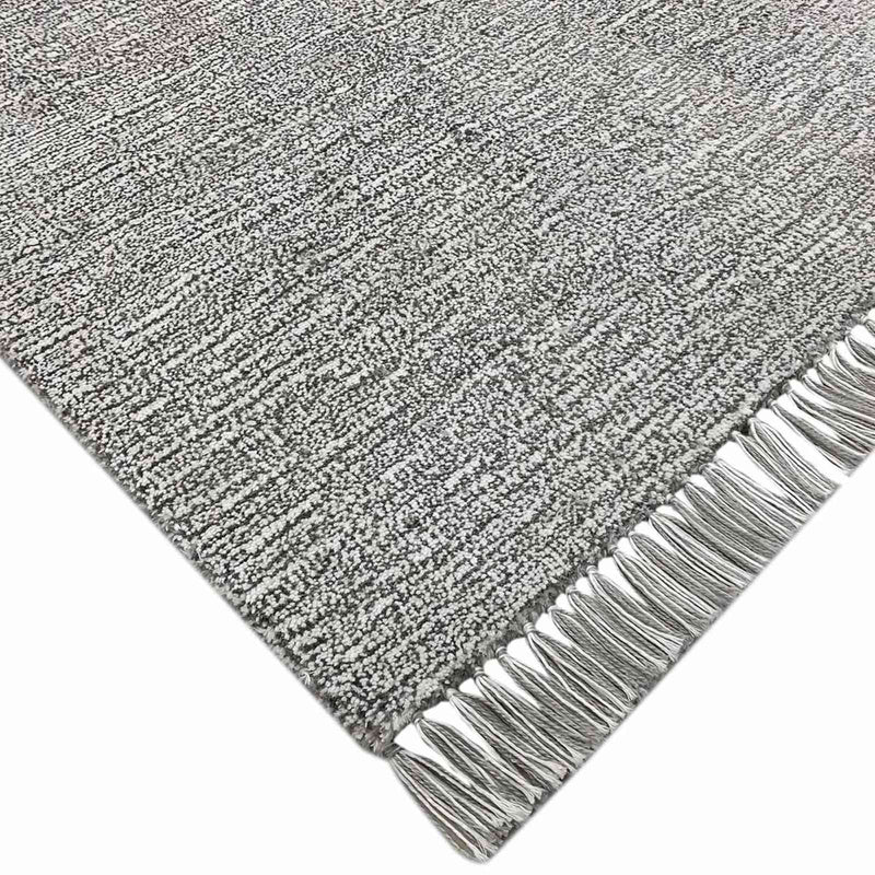 Breton Grey Tufted Area Rug