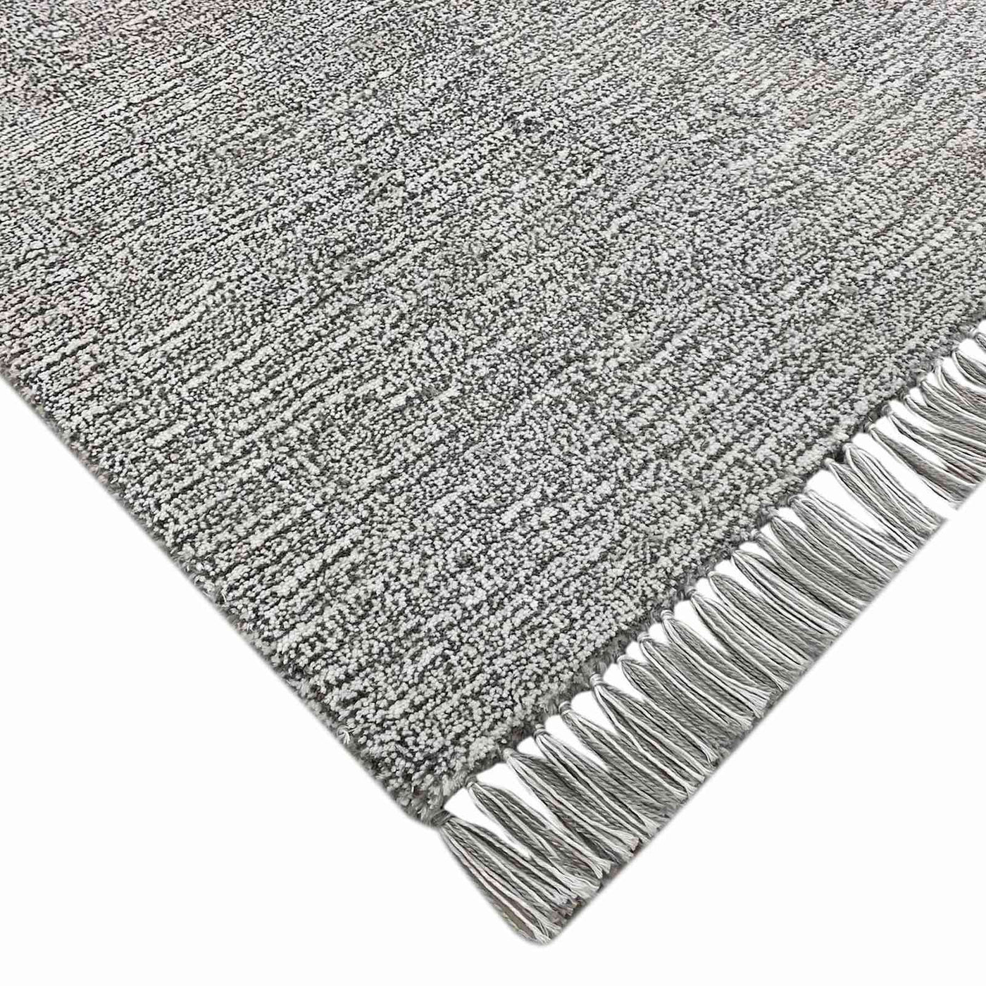 Crosby St. Breton Grey Tufted Accent Rug — detail view 1