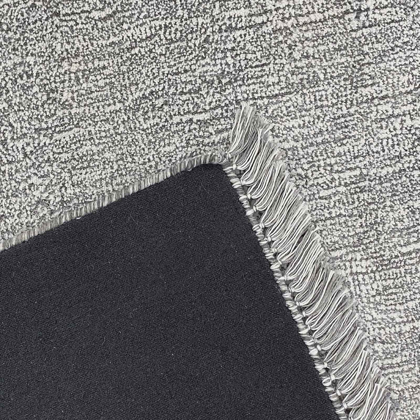 Crosby St. Breton Grey Tufted Accent Rug — detail view 2