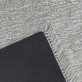 Crosby St. Breton Grey Tufted Accent Rug — detail view 2