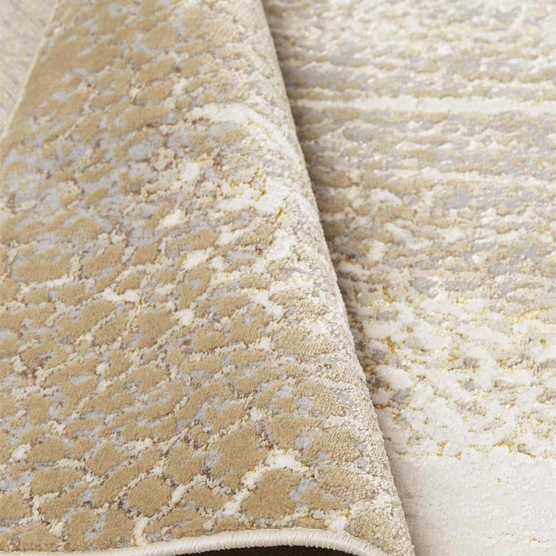 Gresham Gold Abstract Accent Rug