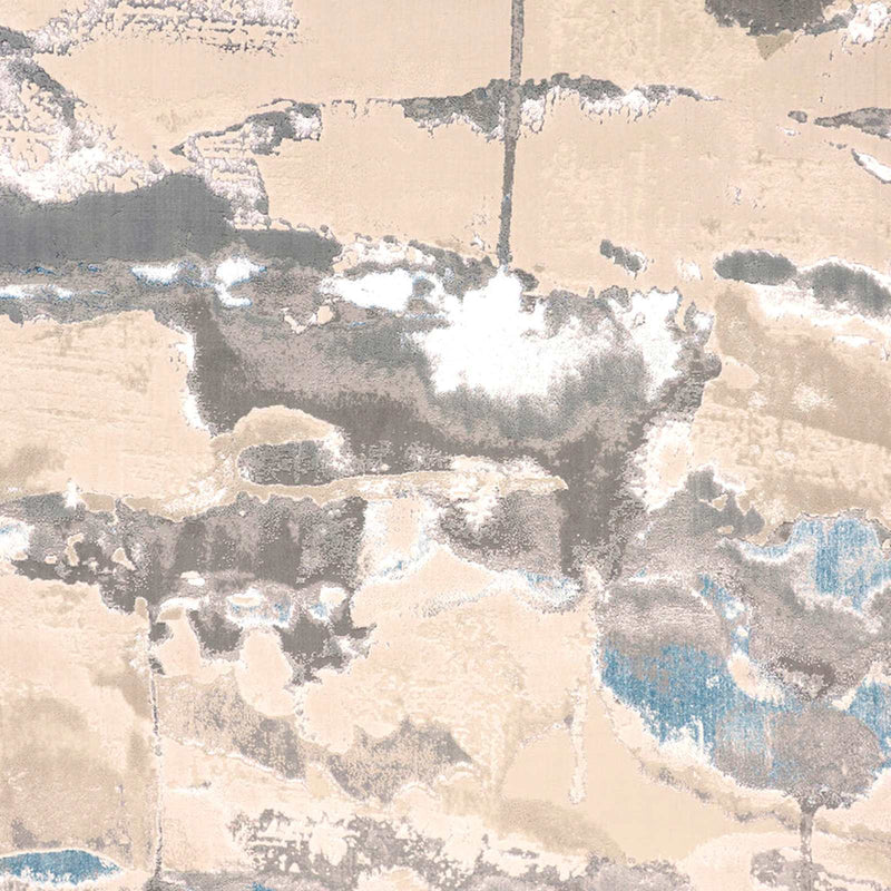 Laila Ali Cavallo Grey Abstract Accent Rug