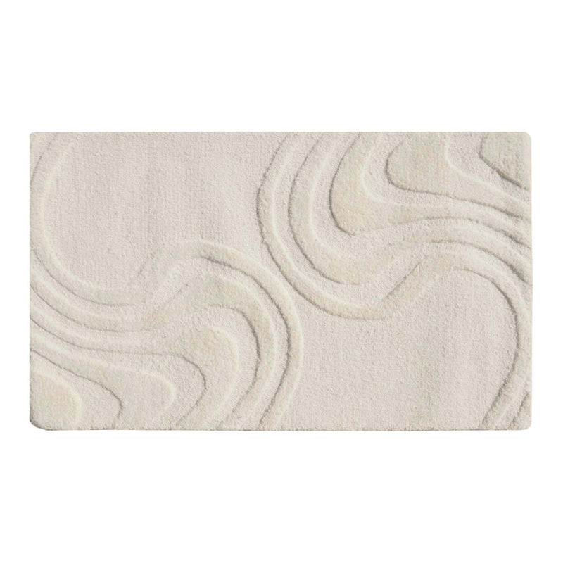 Crosby St. Lagon Ivory High Low Accent Rug