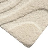 Crosby St. Lagon Ivory High Low Accent Rug — detail view 1