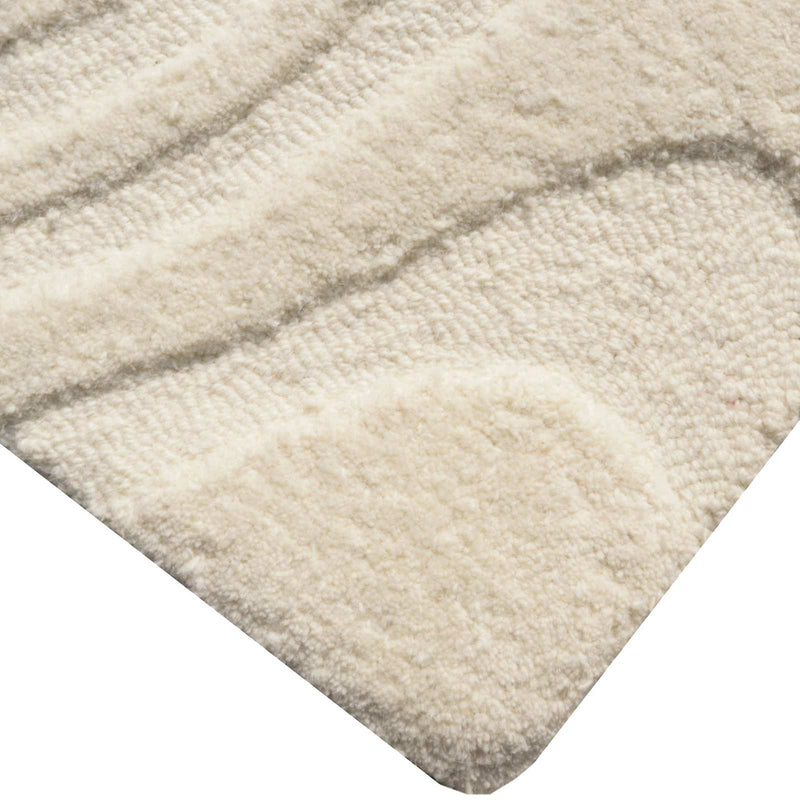 Crosby St. Lagon Ivory High Low Accent Rug