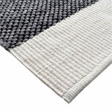 Crosby St. Grey Verve Knotted Woven Accent Rug — detail view 1
