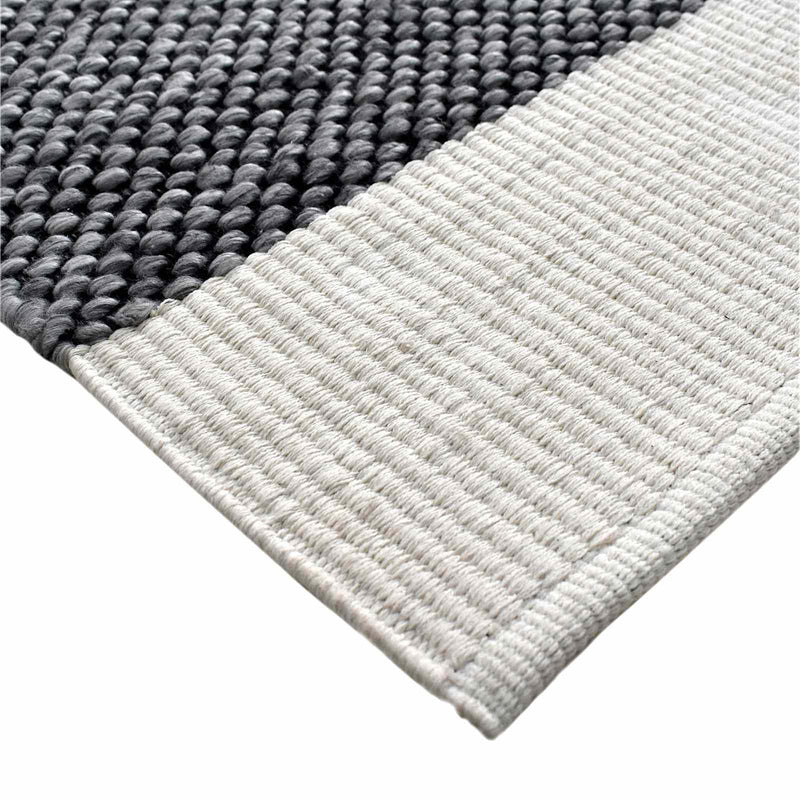 Crosby St. Grey Verve Knotted Woven Accent Rug