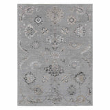 Found Fable Fairfield Grey Floral Woven Accent Rug