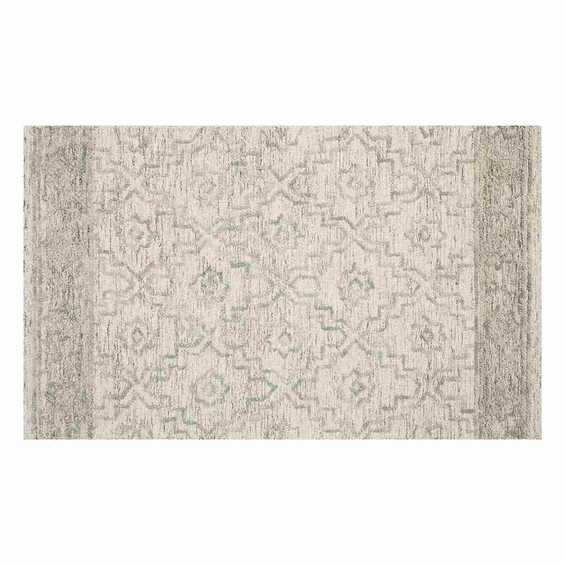 Providence Esmond Silver Grey Floral Design Accent Rug