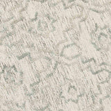 Providence Esmond Silver Grey Floral Design Accent Rug — detail view 1