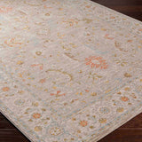Honeybloom Avant Garde Taupe Floral Accent Rug — detail view 1