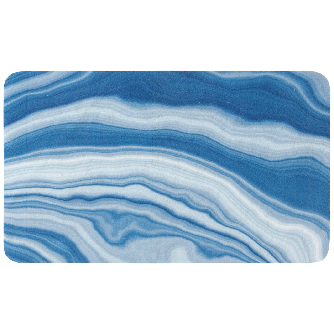 Agate Blue Echo Doormat