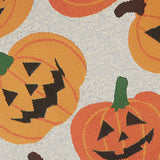 All Over Jack O Lanterns Washable Kitchen Rug — detail view 3