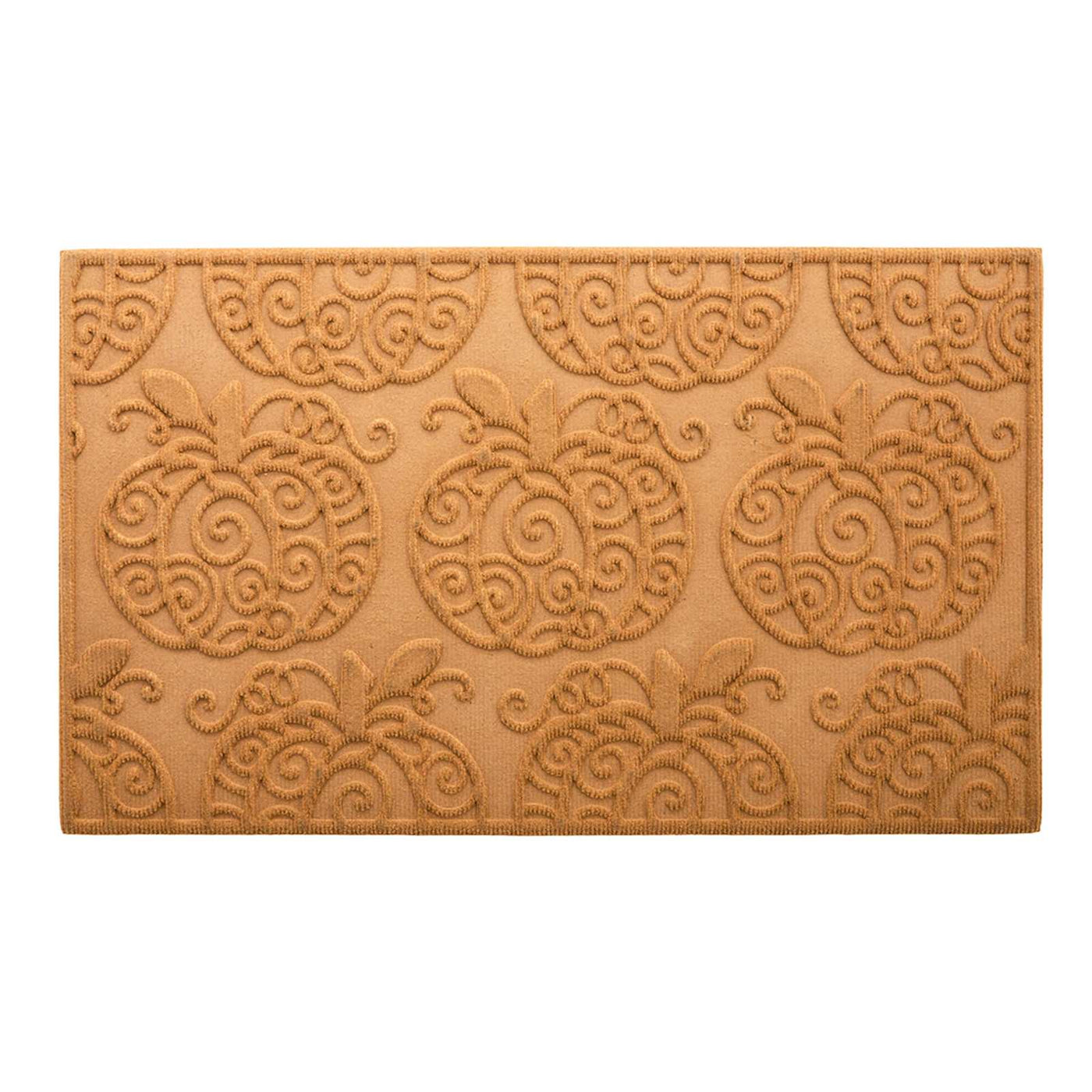 All Over Pumpkins Felt Doormat