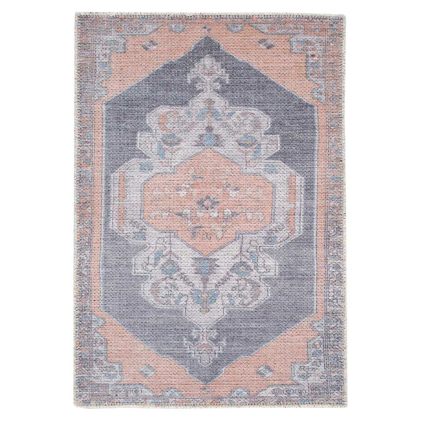 Amelie Coral Washable Accent Rug