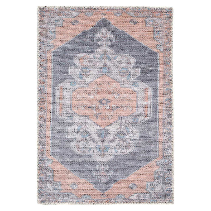 Amelie Coral Washable Accent Rug