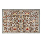 Arrington Taupe Spice Medallion Washable Accent Rug