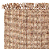 Honeybloom Jute Fringe Runner — detail view 1