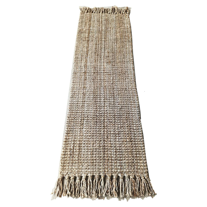 Honeybloom Jute Fringe Runner