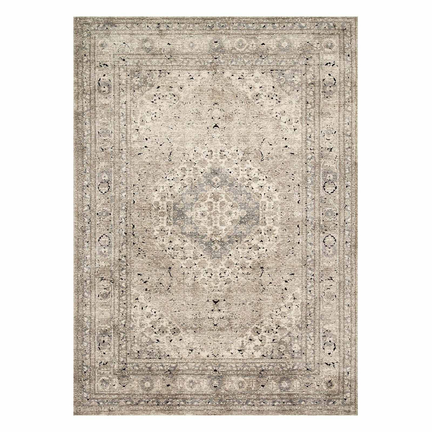 Xander Ivory & Tan Area Rug