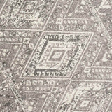 Greta Taupe Diamond Design Area Rug — detail view 1
