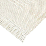 Honeybloom Newton Ivory Flatweave Area Rug — detail view 1