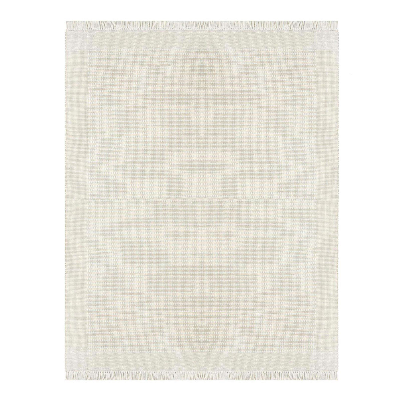 Honeybloom Newton Ivory Flatweave Area Rug