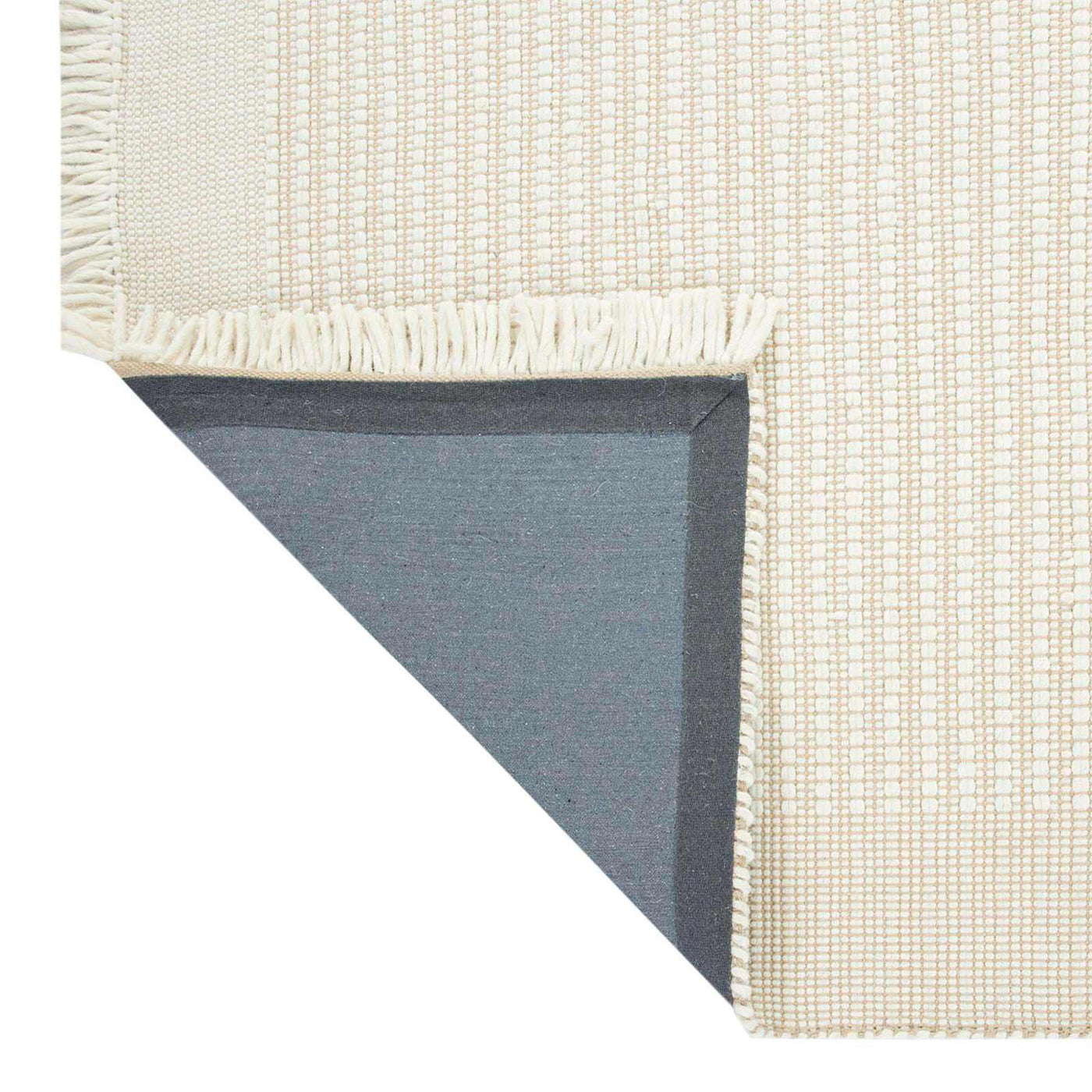 Honeybloom Newton Ivory Flatweave Area Rug — detail view 2