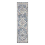 Whittington Blue Floral Medallion Runner