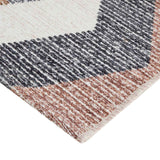 Arrow Multicolor Washable Accent Rug — detail view 1