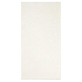 Honeybloom Ada Almond White Checkered Washable Accent Rug